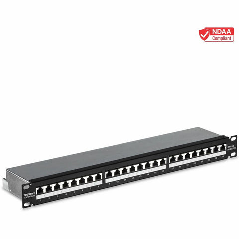 Trendnet Inc 24-port Cat6a Shielded Patch Panel