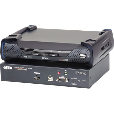 Aten 4k Hdmi Kvm Over Ip W/ Poe Transmitter U
