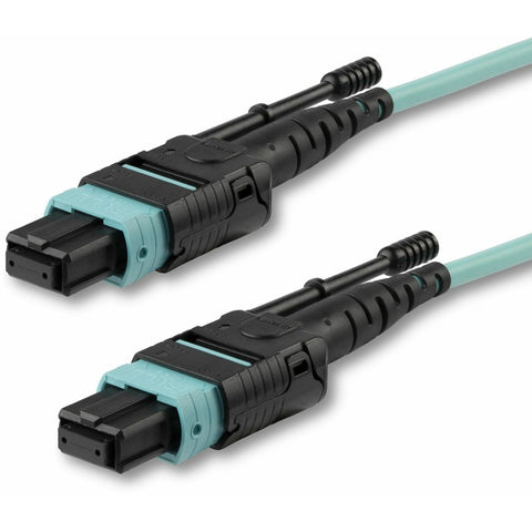 Startech 3m (9.8ft) Mtp(f)/pc To Mtp(f)/pc Om3 Fiber Cable; 40 Gbps; 50/125um Core; Bandw