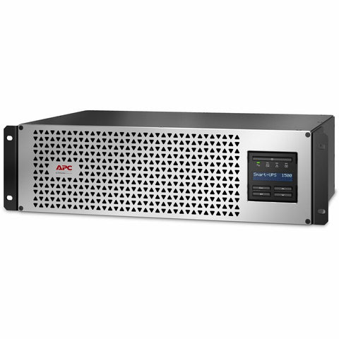 Apc By Schneider Electric Apc Smart-ups, Line Interactive, 1500va, Lithium-ion, Rackmount 3u, 120v, 6x Nem