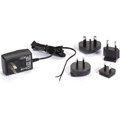 Black Box Wallmount Power Supply With Bare Leads - 100-240vac/12-vdc