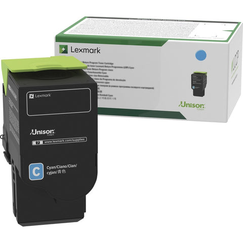Lexmark C231hc0 Cyan Return Program Toner Cartridge