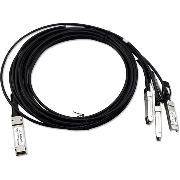 Axiom 40gbase-cr4 Qsfp+ To 4 Sfp+ Dac Cable For Alcatel 1m - Qsfp-4x10g-c1m