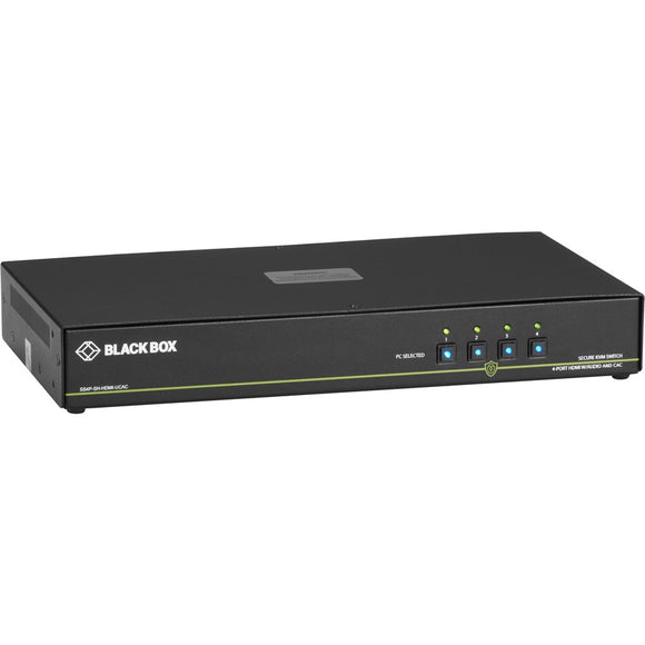 The Black Box Secure Kvm Desktop Switches Allow A Single Operator To Control Up