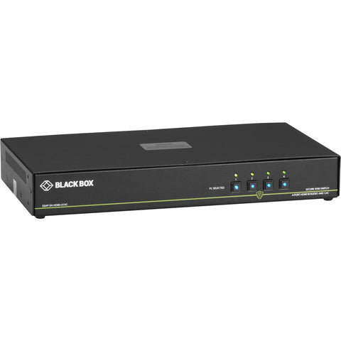 The Black Box Secure Kvm Desktop Switches Allow A Single Operator To Control Up