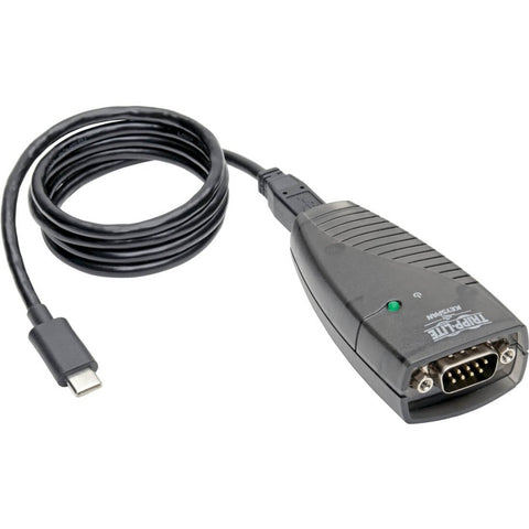 Eaton Tripp Lite Series Usb-c To Serial Db9 Rs232 Adapter Cable - 3 Ft. (0.91 M)