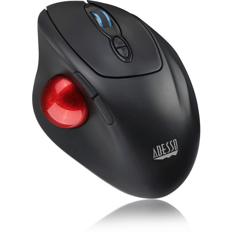 Adesso Innovation Inc Adesso 2.4ghz Wireless Programmable Ergonomic Trackball Mouse, With Detachable 1