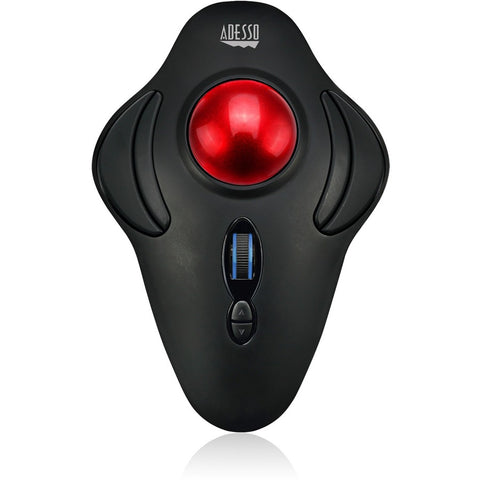 Adesso Innovation Inc Adesso 2.4ghz Wireless Programmable Ambidextrous Ergonomic Trackball Mouse, With