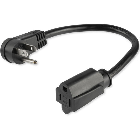 Startech Power Cable - Nema 5-15p - Male Left Gender - Power Nema 5-15r - Female Right Ge