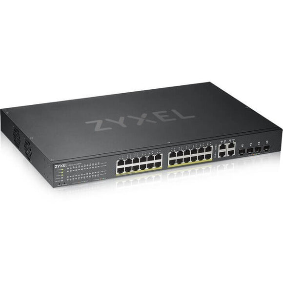Zyxel Communications Gs1920-24hpv2 - Hybrid Nebulaflex 24 Port Gbe L2 Advanced Web Managed 802.3at Po