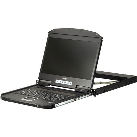 Aten 19 Ultra Short Depth Wide Screen Lcd Console Vga/usb