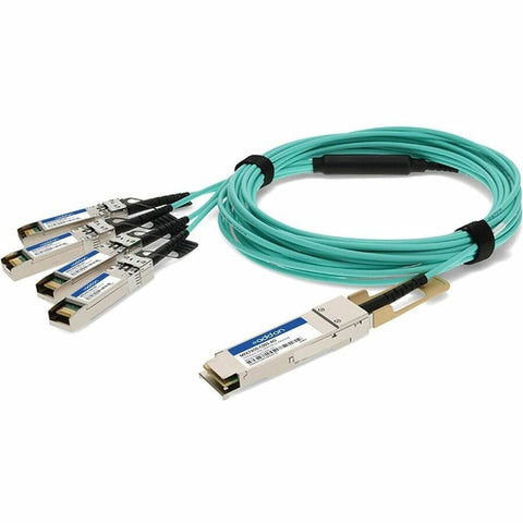 Add-on This Is A Mellanox Mfa7a50-c003 Compatible 100gbase-aoc Qsfp28 To 4xsfp28 Direct