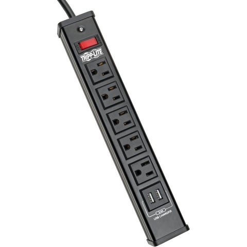 Eaton Tripp Lite Series 5-outlet Surge Protector With 2 Usb Ports (3.4a Shared)