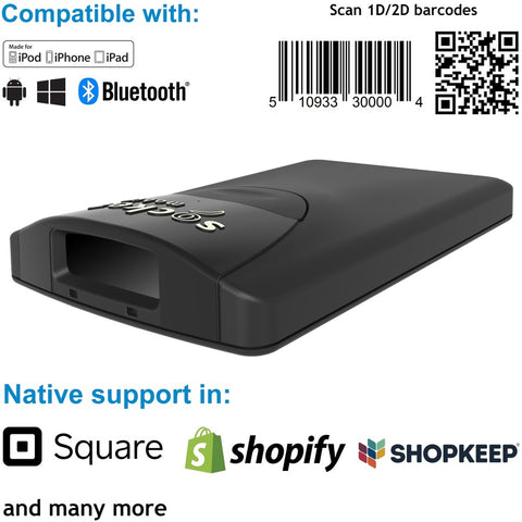 Socket Mobile, Inc. Socketscan S840, Performance Barcode Reader, Black