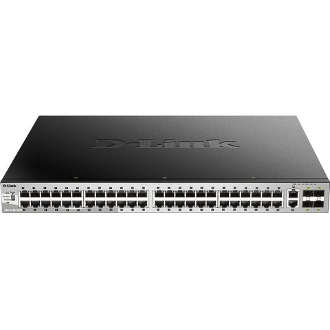 D-link Systems D-link Dgs-3130 Managed 54 Port Layer 3 Gigabit Poe+ Switch, 370w, 48 X 1g Poe,