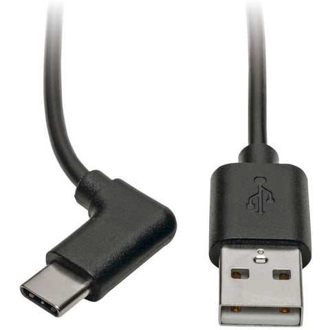 Eaton Tripp Lite Series Usb-a To Usb-c Cable - Usb A Left Connector - Male Left Gender