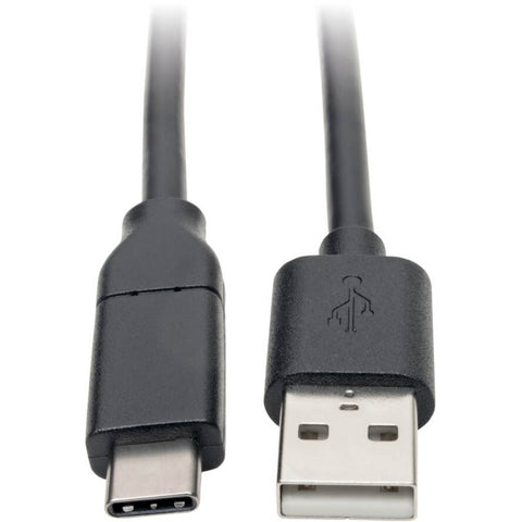 Eaton Tripp Lite Series Usb-a To Usb-c Cable - Usb A Left Connector - Male Left Gender