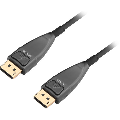 Siig, Inc. 30m(98ft) Active Optical Displayport 1.4 Cable, 8k 60hz, Hdr, Hdcp 2.2, Displayp