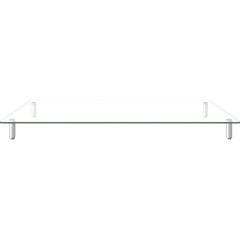Kantek Inc. Glass Monitor Riser. Elegant Minimalist Design. Place Monitor At A Comfortable H
