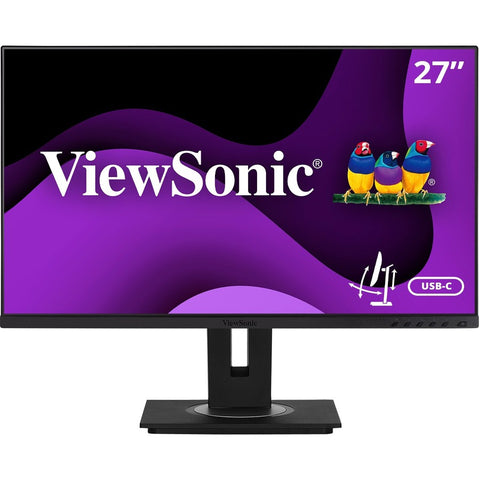 Viewsonic 27in Superclear Ips Full Hd Monitor With Advanced Ergonomics,1920x1080 Resolutio