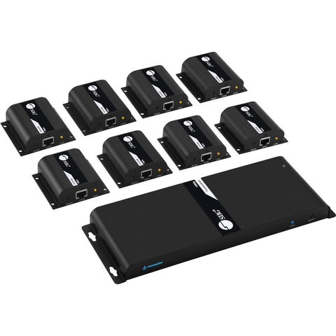 Siig, Inc. 8-port Hdmi Splitter Over Cat6 Extender With Ir - 40m, Extends 1080p@60hz Signal