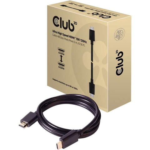 Club 3d B.v Hdmi 2.1 Ultra High Speed Cable 2m/6,56f