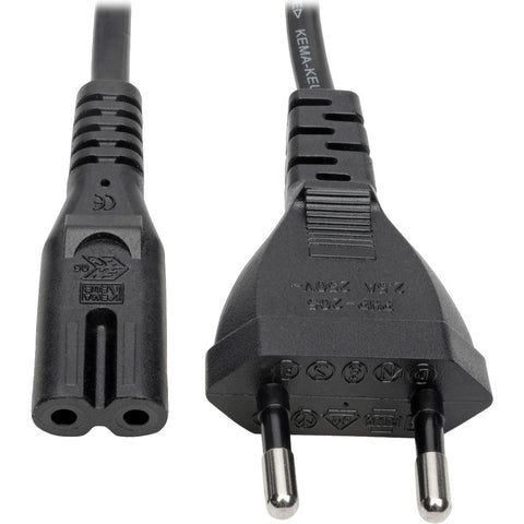 Eaton Tripp Lite Series European Computer Power Cord, C7 To Schuko, 2.5a, 250v,
