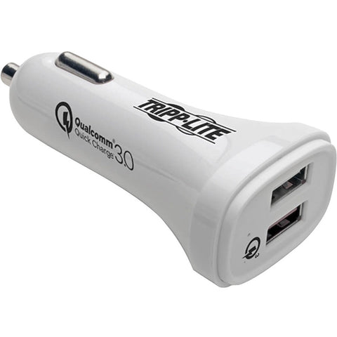 Eaton Tripp Lite Series Dual-port Usb Car Charger, Quick Charge - Dual Usb-a 3.0