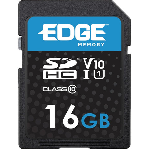 Edge Memory 16gb Sdhc Vsc (v10 U1) Memory Card