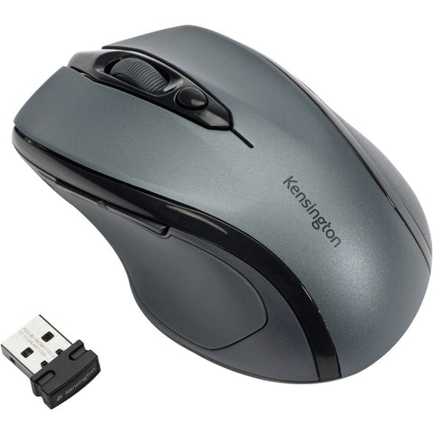 Kensington Computer Pro Fit  Mid-size Wireless Mouse - Graphite Gray