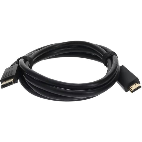 Add-on Addon 10ft Displayport Male To Hdmi Male Black Cable (requires Dp++)