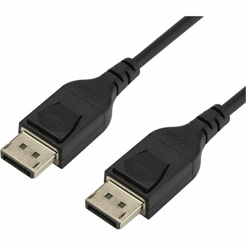 Startech 2m/6.6ft Vesa Certified Displayport 1.4 Cable - 8k 60hz/hdr/hbr3/dsc1.2/hdcp2.2/