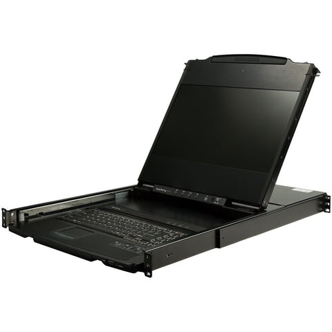 Startech Rackmount Kvm Console Drawer W/dual Rails Allowing Screen   Keyboard To Be Pulle