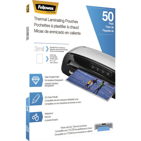 Fellowes, Inc. Quality Laminating Pouches Provide Clarity And Durability. Preserve And Protect