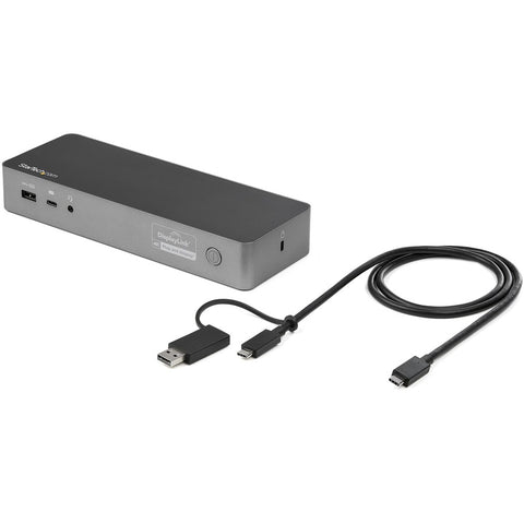 Startech Docking Station For Usb-c, Usb-a Laptops - Works W/ Windows, Macos, Ubuntu, Chro