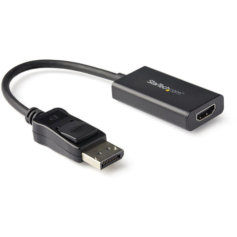 Startech Displayport To Hdmi Adapter Dongle W/hdr10 - 4k 60hz (3840x2160)/1080p/18gbps/4: