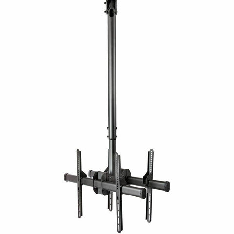 Startech Adjustable Back-to-back Dual Tv Ceiling Mount W/ Telescopic Pole For Large Vesa