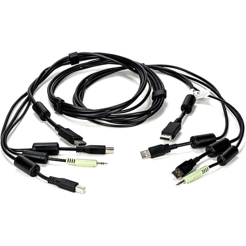 Vertiv Cable, 1-displayport/2-usb/1-audio, 6ft