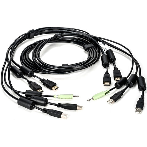 Vertiv Cable Assy, 2-hdmi/2-usb/1-audio, 6ft