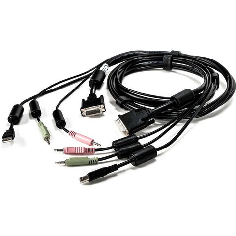 Vertiv Cable Assy, 1-dvi-i/1-usb/2-audio, 6ft