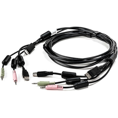 Vertiv Cable, 1-displayport/1-usb/2-audio, 6ft