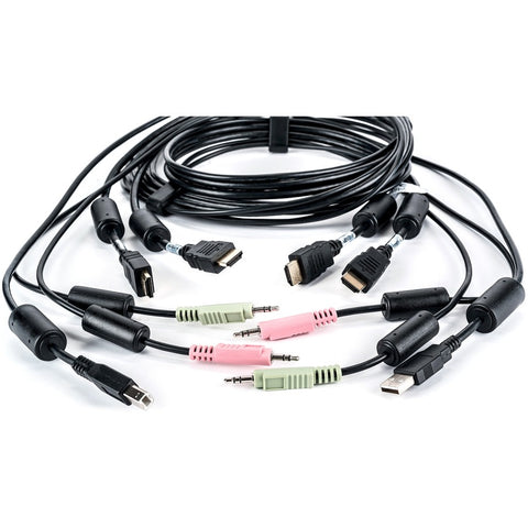 Vertiv Cable Assy, 2-hdmi/1-usb/2-audio, 6ft