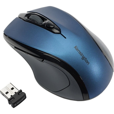 Kensington Computer Pro Fit  Mid-size Wireless Mouse - Sapphire Blue