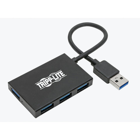 Eaton Tripp Lite Series 4-port Slim Portable Usb-a Hub - Usb 3.x (5gbps), Alumin