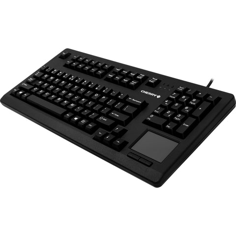 Cherry Americas Llc Black 16 Usb Touchpad 104 Mx Lasered Ke