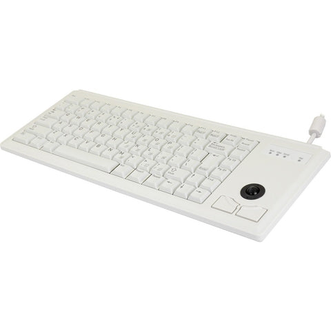 Cherry Americas Llc Lt Gray 15 Ultraslim Ps2 Trackball 83 M
