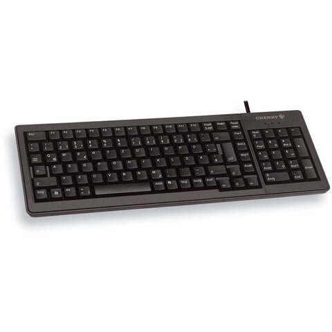 Cherry Americas Llc Black 15 Ultraslim Usb Ps/2 103 Mechani