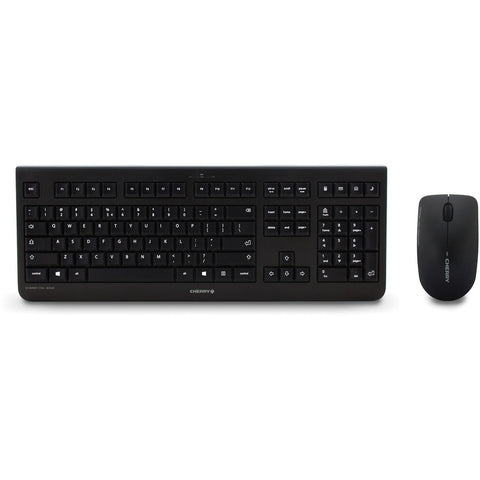 Cherry Americas Llc Wireless 104+4 Whisper Keys Black 3 Butt