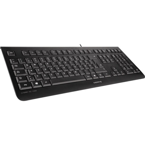 Cherry Americas Llc Black Usb 104+4 Whisper Quiet Keys Laser
