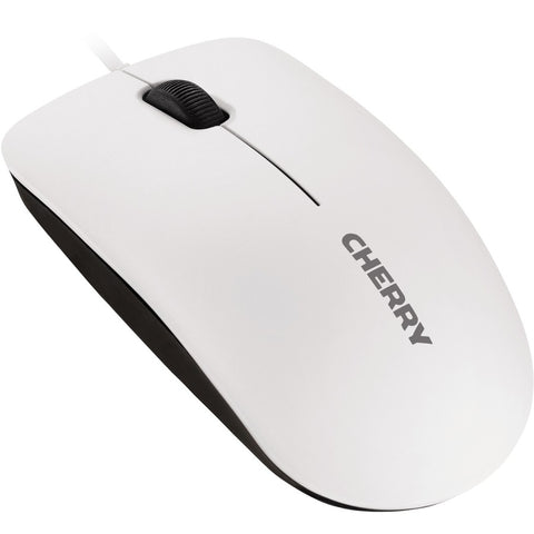 Cherry Americas Llc Usb Pale Gray 3 Button 1200 Dpi